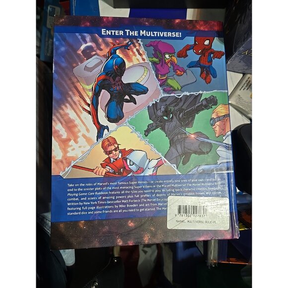 MARVEL MULTIVERSE ROLE PLAYING GAME CORE RULEBOOK By Matt Forbeck (2023 HC) - Picture 2 of 7